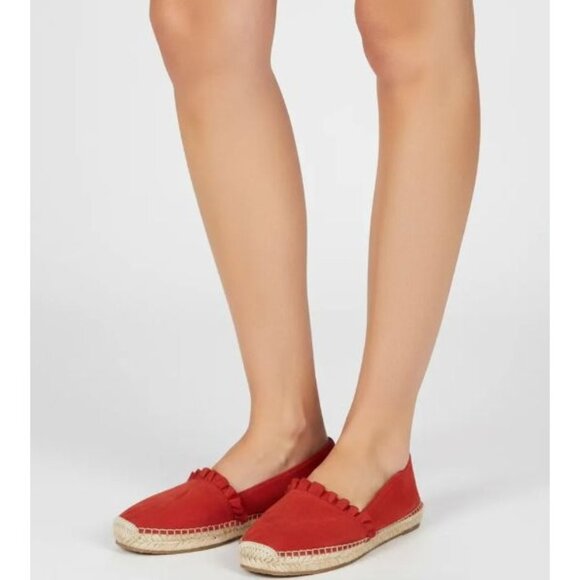 kate spade Shoes - Kate Spade New York Women's Lisbon Suede Espadrilles Red Size 7M